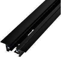 Встраиваемый шинопровод под гипсокартон однофазный металл/медь, черный, 1 метр Escada ESTR10007_ESC