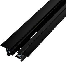 Встраиваемый шинопровод под гипсокартон однофазный металл/медь, черный, 1 метр Escada ESTR10007_ESC