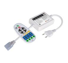 Контроллер для светодиодной ленты Premium мультибелый с ПДУ 220V (радио) a041348_ES