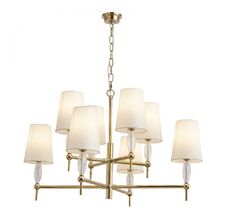 Подвесная люстра Newport CHELSY 4378/C gold_NP