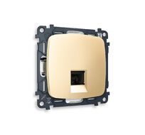 Розетка телефонная Ambrella Volt OMEGA RJ-11(4P4C) с защитной шторкой QUANT MO612030_AMB
