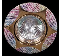 Точечный светильник круглый Sneha 2591/D MR16 GD_SN