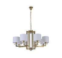 Подвесная люстра Newport 35408+1/C gold без абажуров_NP
