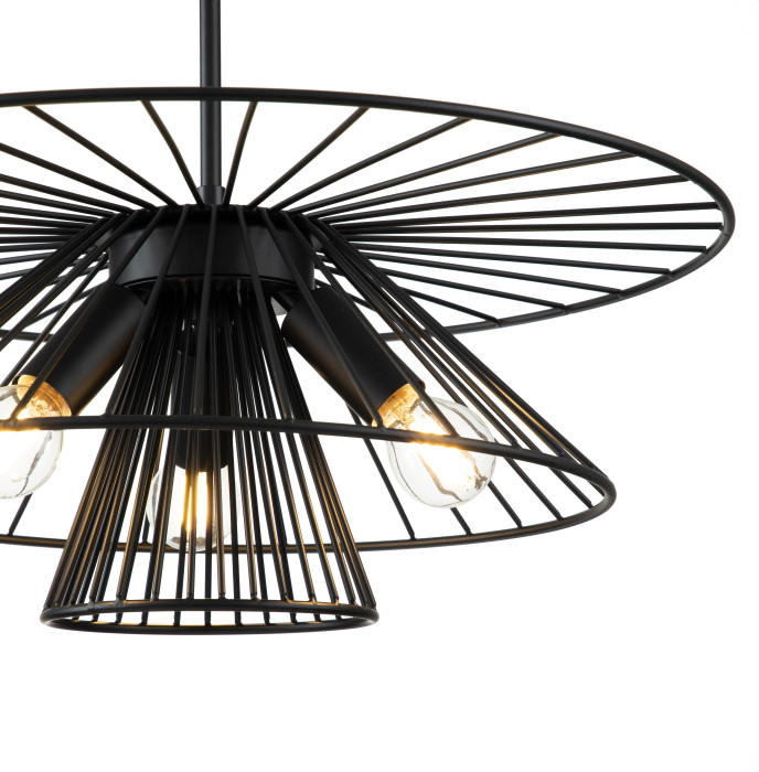 Подвесной светильник (10016/3P Black) Indigo V000287