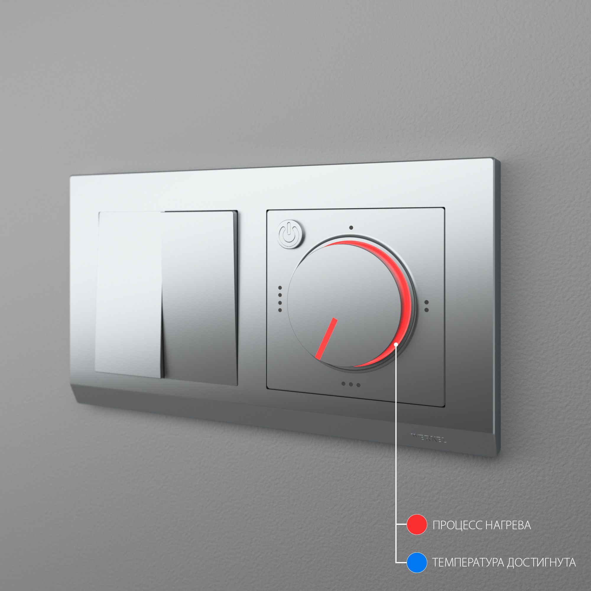 Терморегулятор электромеханический для теплого пола Werkel WL06-40-01 a051521_WR