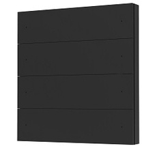 INTELLIGENT Кнопочная панель SMART-DMX512-801-22-8G-8SC-DIM-IN Black (230V, 2.4G) (IARL, IP20 Пластик, 5 лет) 039316 Arlight 039316_ARL