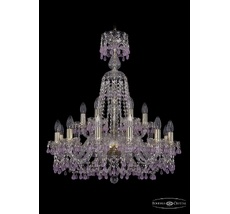 Хрустальная люстра Bohemia Ivele 1410/12+6/240/XL-80 G V7010_BI