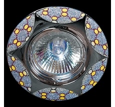 Точечный светильник круглый Sneha 2597/D MR16 CR_SN