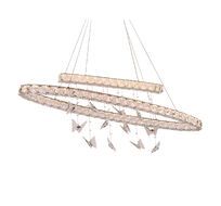 Подвесной светильник Newport 8120/120 oval chrome_NP