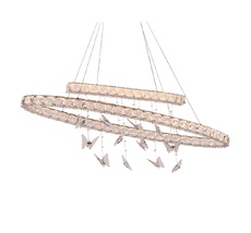 Подвесной светильник Newport 8120/120 oval chrome_NP