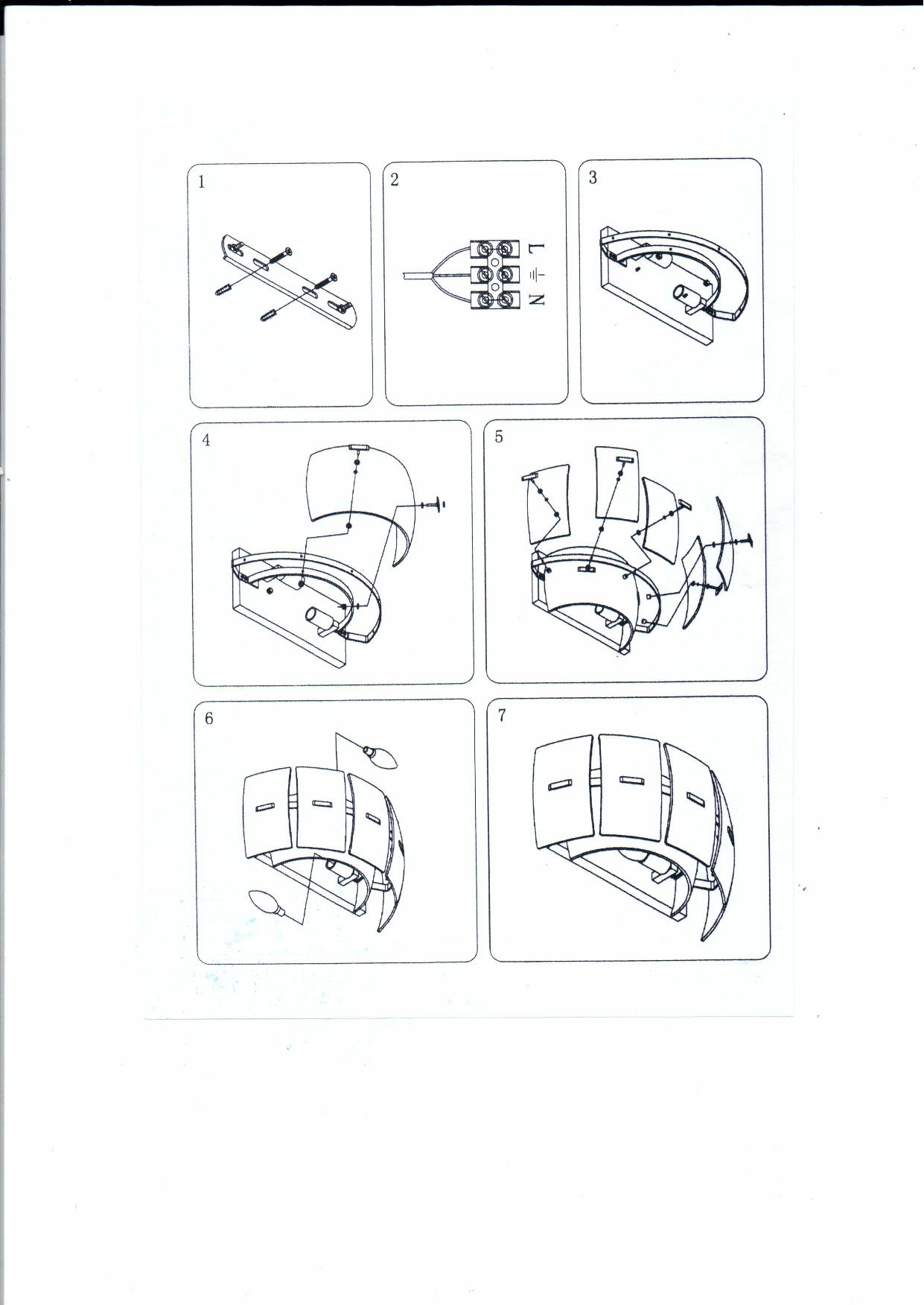 Настенный светильник LightStar Lamella 801616_LS