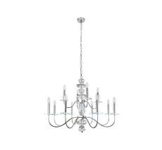 Подвесная люстра Newport VANESSA 3878+4/С nickel_NP