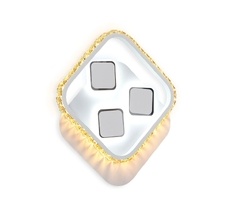 Настенный светильник Ambrella light с выключателем Ice FA265_AMB