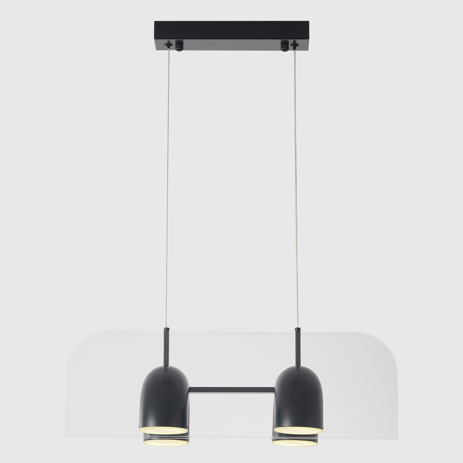 Подвесной светильник Crystal Lux ELEMENT SP24W LED BLACK_CR