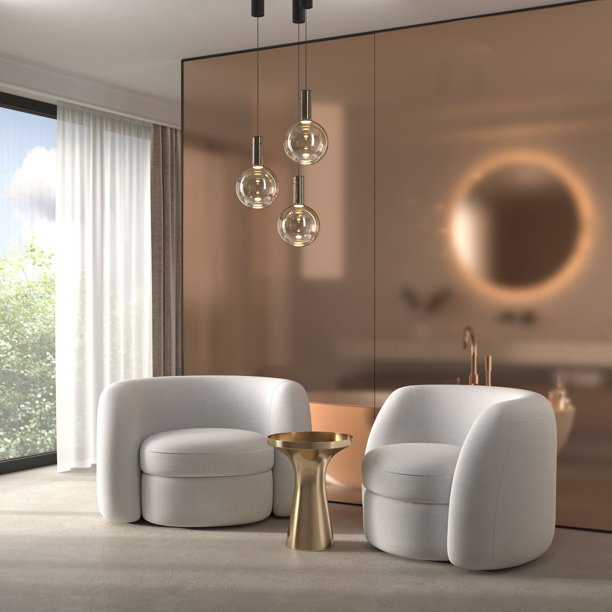 Подвесной светильник Maytoni Nebula MOD182PL-L6CG3K_MY