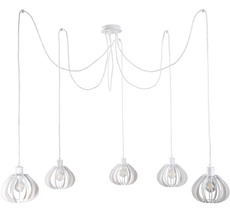 Подвесная люстра паук Imex MD.9003-5-P-WH_IM