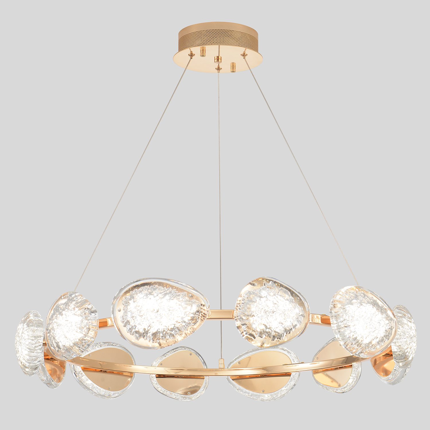 Подвесная люстра Crystal Lux FELICIDAD FELICIDAD SP96W LED_CR