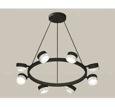 Подвесная люстра Ambrella light с композитным хрусталем Traditional DIY XB9198250_AMB