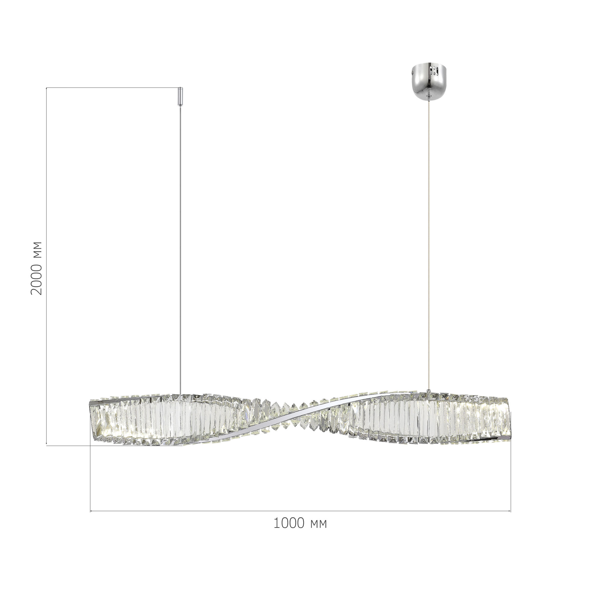 Подвесной светильник ST Luce ELICA SL6205.113.01