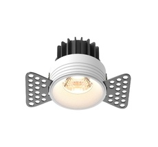 Встраиваемый светильник Maytoni Round DL058-7W3K-TRS-W_MY