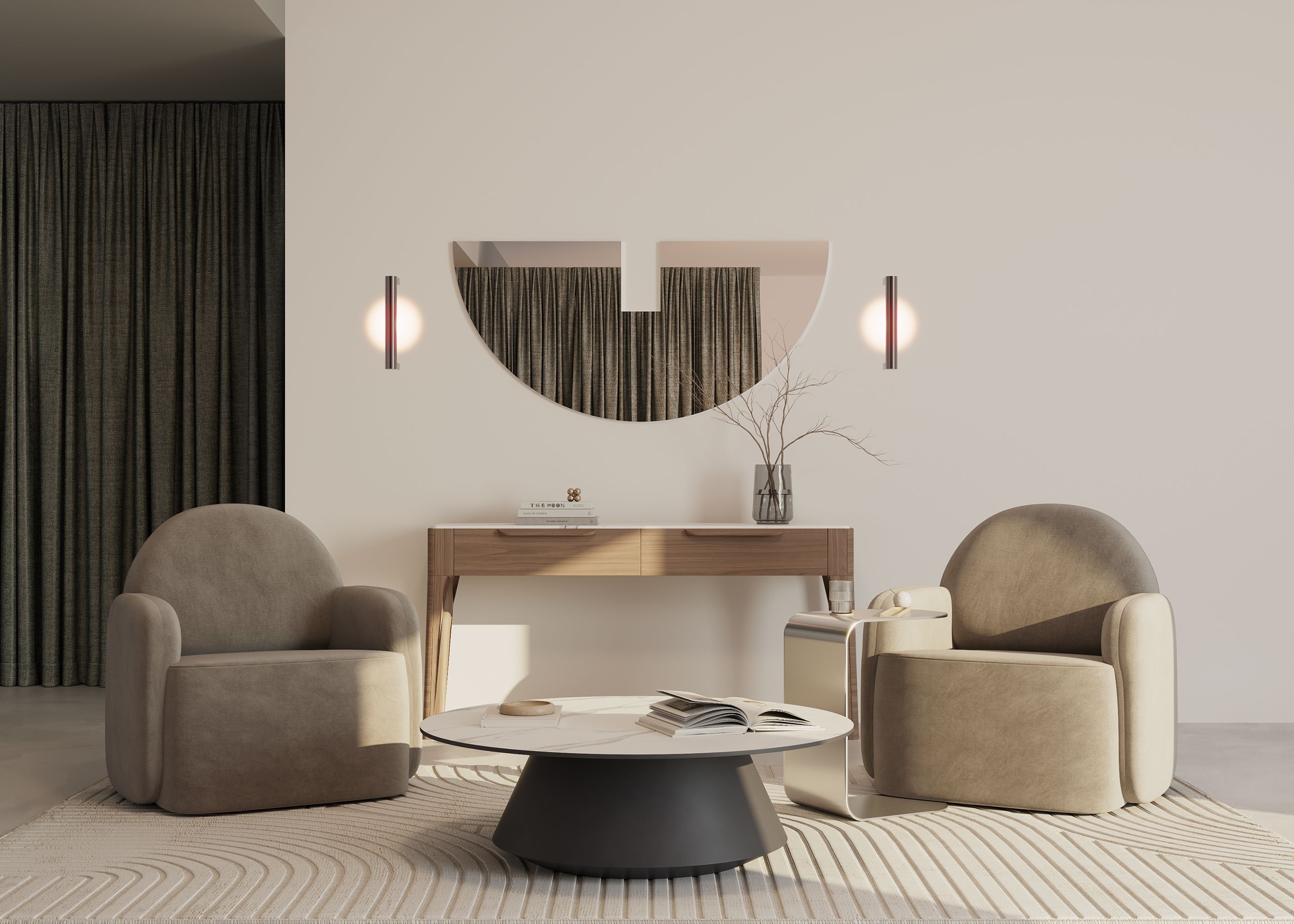 Настенный светильник Maytoni Theorema MOD288WL-L5CH3K_MY