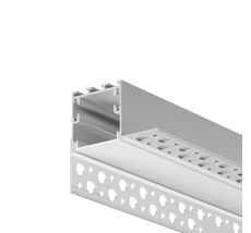 Алюминиевый профиль встраиваемый скрытого монтажа 59x59 (Серебро, 2 м), ALM-5959-S-2M Maytoni 636014_MY