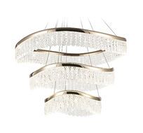 Подвесная люстра Ambrella light с хрусталем Traditional TR49731_AMB
