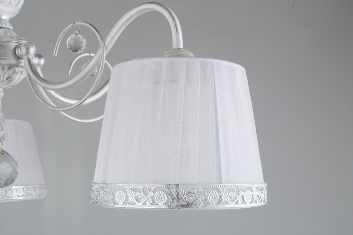 Потолочная люстра хрустальная на штанге Omnilux OML-54117-05