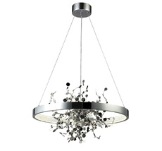 Подвесная люстра Crystallux GARDEN GARDEN SPLED+3 D600 CHROME_CR