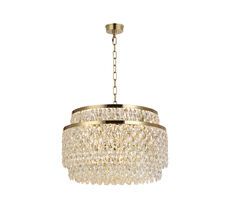 Подвесная люстра Newport TIFFANY 8530/60 C gold polished_NP