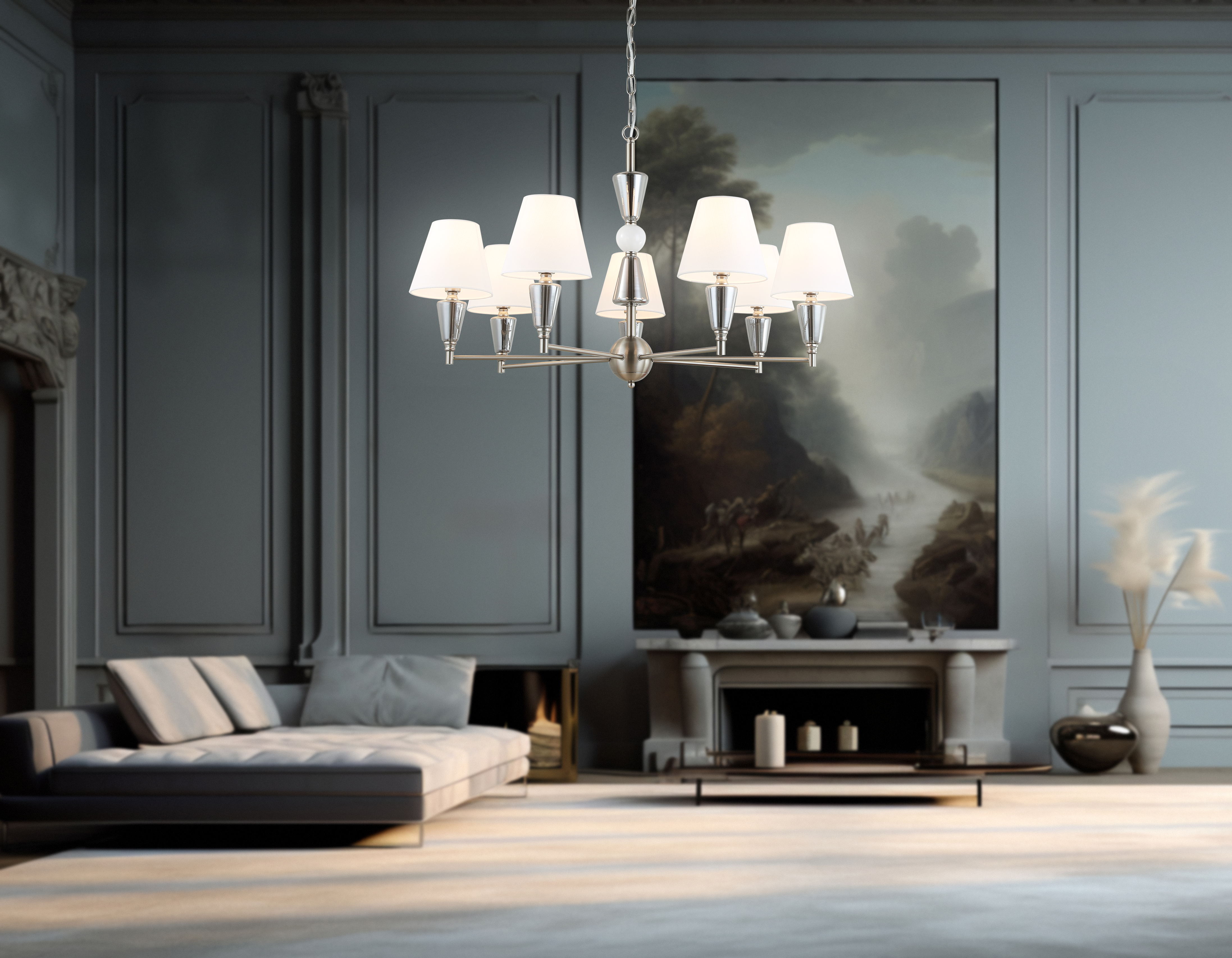 Подвесная люстра Ambrella Light HIGH LIGHT LH75256_AMB