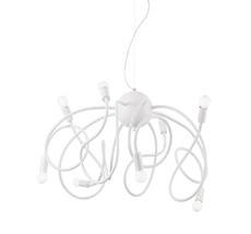 Подвесная люстра Ideallux MULTIFLEX SP8 BIANCO_IL