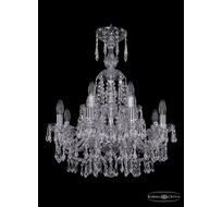 Хрустальная люстра Bohemia Ivele 1403/8+4/195/XL-65 Ni_BI