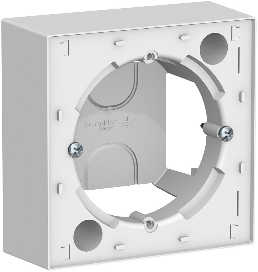 Коробка наружного монтажа (белый) Systeme Electric ATN000100