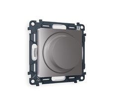 Светорегулятор поворотно-нажимной Ambrella Volt ALFA 25-600W/LED 5-300W QUANT MA505510_AMB