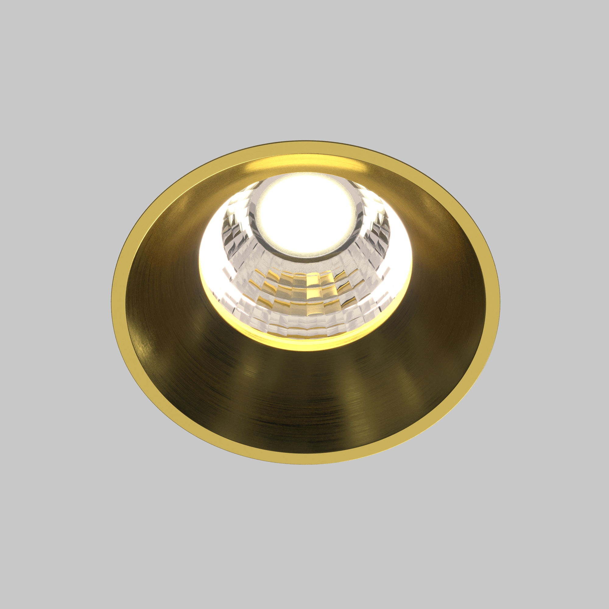 Встраиваемый светильник Maytoni Round DL058-7W4K-TRS-BS_MY