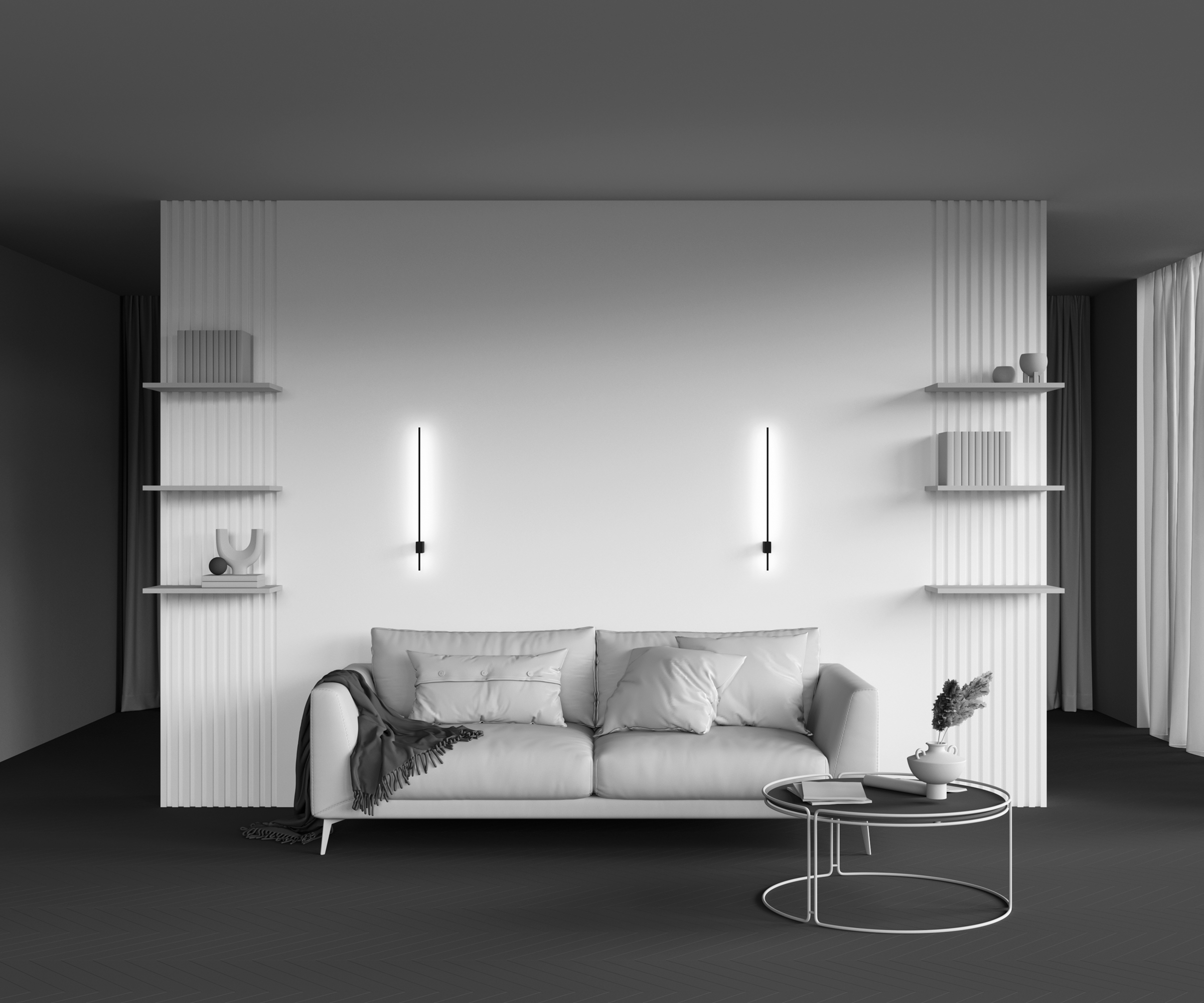 Настенный светильник Maytoni Pars C070WL-L6B3K_MY