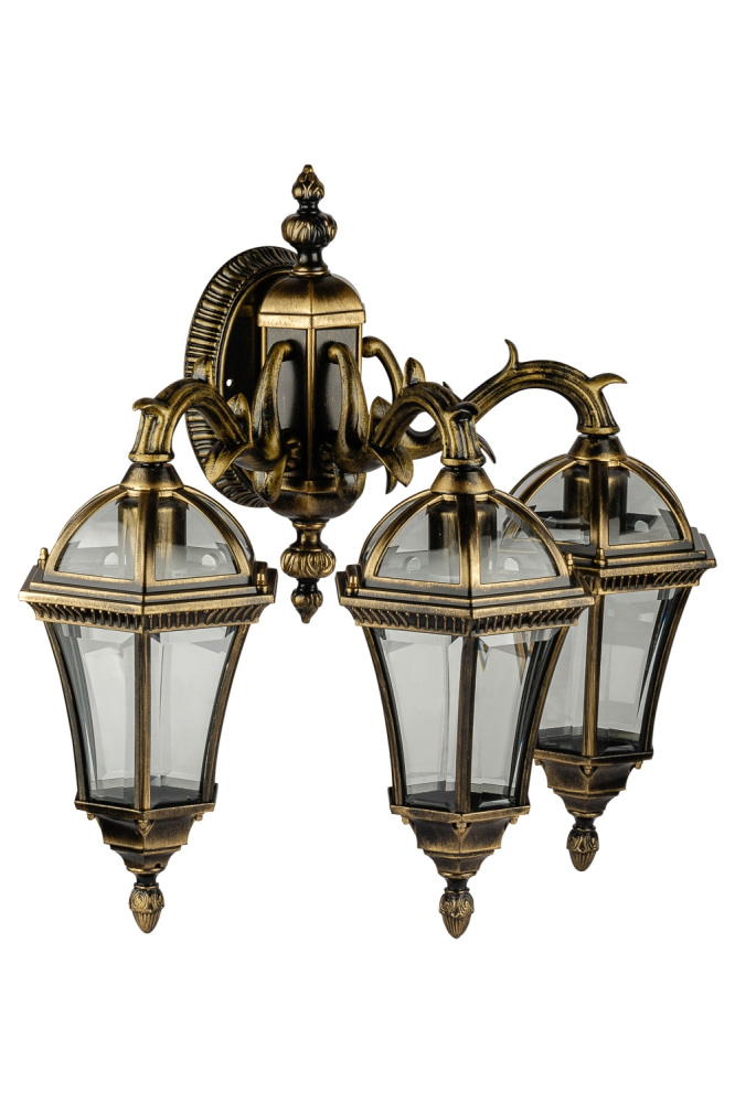 Настенный фонарь уличный IP44 Oasis Light 95202S 3 15L Gb_OL