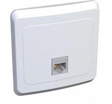 Розетка встраиваемая Ethernet RJ-45 (белый) Systeme Electric KOMC-001b