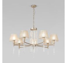 Подвесная люстра с тканевыми абажурами Eurosvet Charuel a064945_EU