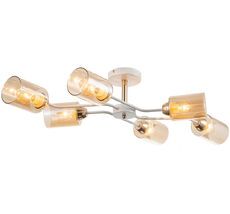Потолочная люстра на штанге Escada 1131/6P White/Gold_ESC