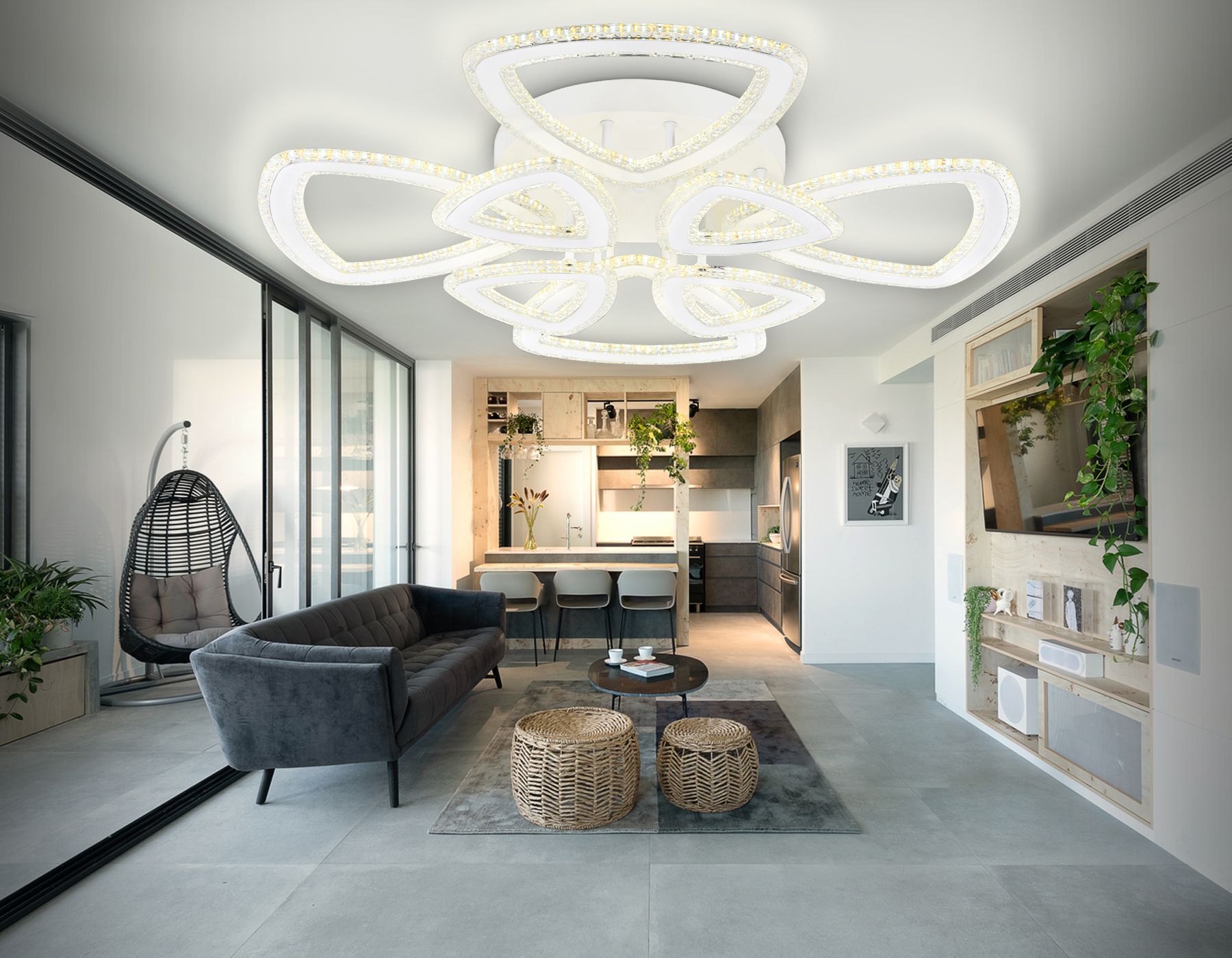 Потолочная люстра Ambrella light ACRYLICA FA FA8863_AMB