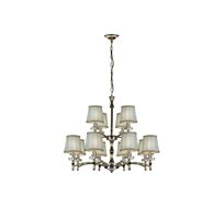 Подвесная люстра ILamp Olivia 82336/8+4 CR_IP