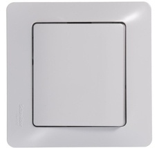 Выключатель встраиваемый одноклавишный (белый) Systeme Electric GSL000115