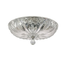 Потолочный светильник Crystallux DENIS DENIS D400 CHROME_CR