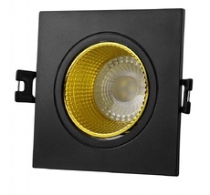 Встраиваемый светильник Denkirs DK3071-BK+YE
