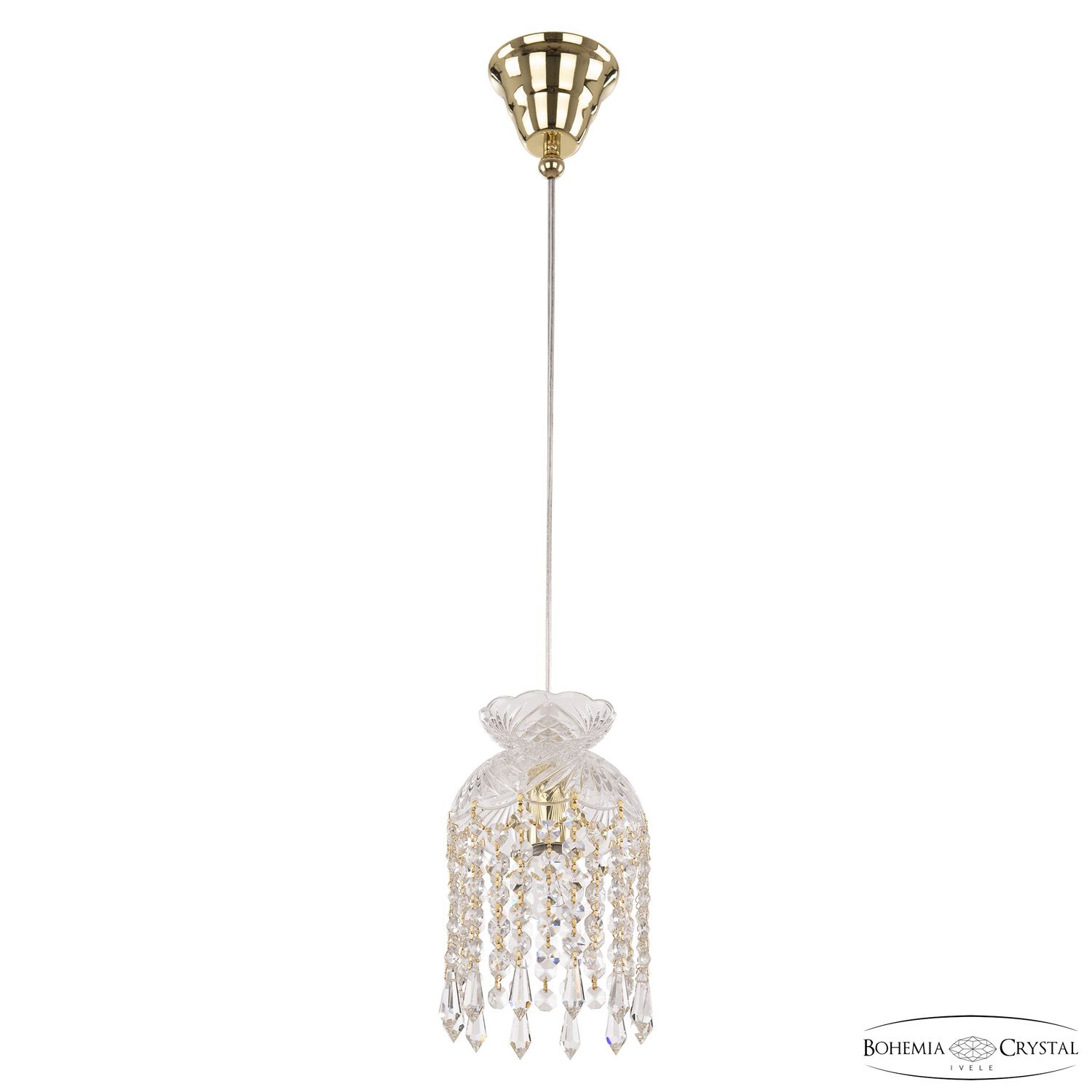 Подвесной светильник Bohemia Ivele Crystal 14781P/13 G Drops_BI