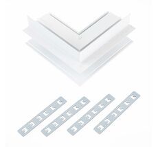 Внешний угол-соединитель для встраиваемого магнитного шинопровода под ГКЛ 12мм ST LUCE SKYLINE 48 ST007.559.12