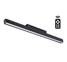 Трековый светильник Novotech для низковольного шинопровода диммируемый с пультом ДУ, со сменой цв. температур FLUM 358620