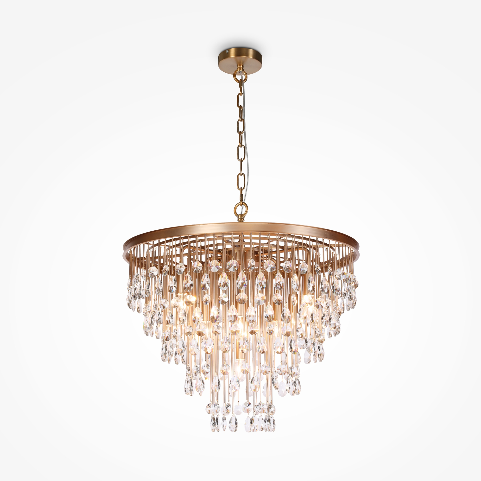 Подвесная люстра Maytoni Linn MOD091PL-09G_MY